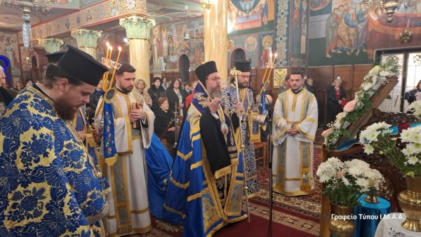 Η Β’ Στάση των Χαιρετισμών της Παναγίας στην Αμφιλοχία
