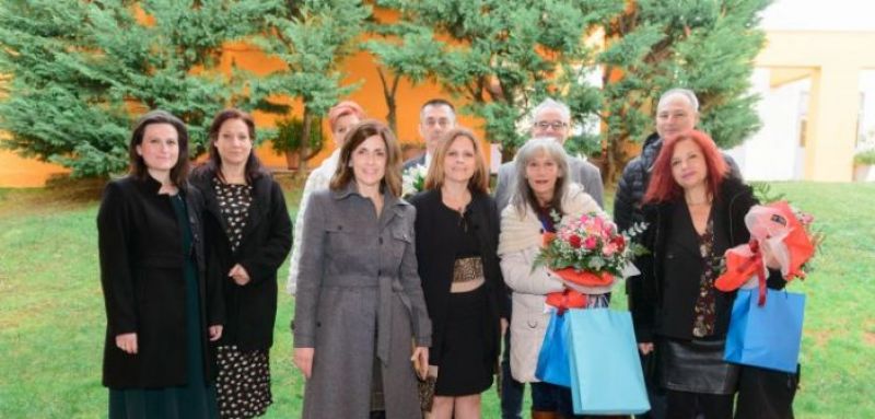 Οι Διευθυντές της Σχολής Saheti από το Γιοχάνεσμπουργκ στα Εκπαιδευτήρια «Παναγία Προυσιώτισσα» για την τελετή αδελφοποίησης των δύο σχολείων