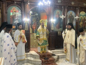 Αρχιερατική Θεία Λειτουργία στην Λεπενού Αιτωλοακαρνανίας