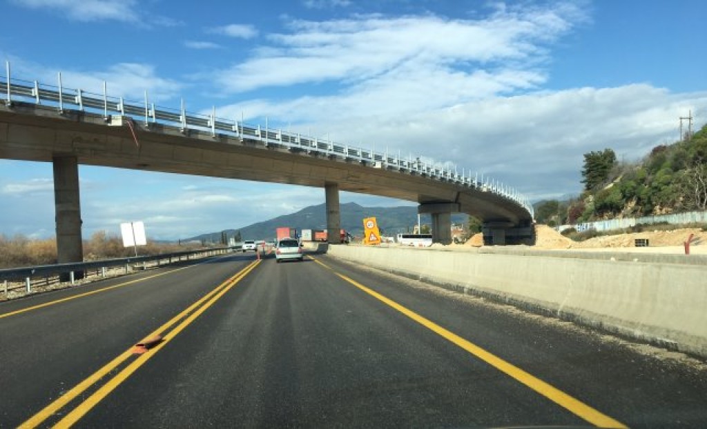 Ιόνια Οδός: Κυκλοφοριακές ρυθμίσεις λόγω ασφαλτικών εργασιών από 3 Νοεμβρίου