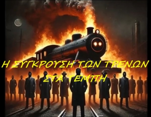 "Η σύγκρουση των τρένων στα Τέμπη" ένα τραγούδι αφιέρωμα σε στίχους Ισίδωρου Καρδερίνη (βίντεο)
