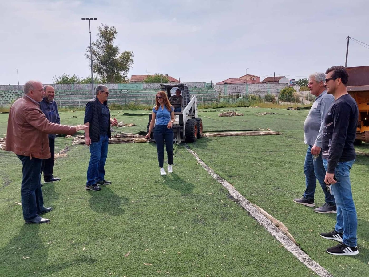 Ξεκίνησαν οι εργασίες για την αναβάθμιση του γηπέδου ποδοσφαίρου Νεοχωρίου