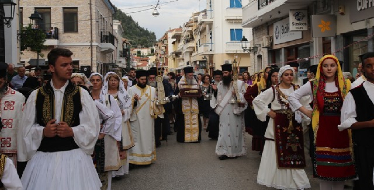 Μετά από 11 χρόνια η Ναύπακτος υποδέχτηκε τμήμα του Λειψάνου του Αγίου Πολυκάρπου (βίντεο)