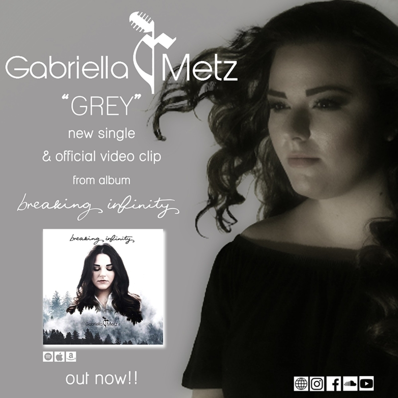 GABRIELLA METZ – “Grey” – από το EP “Breaking Infinity” … +Official music video