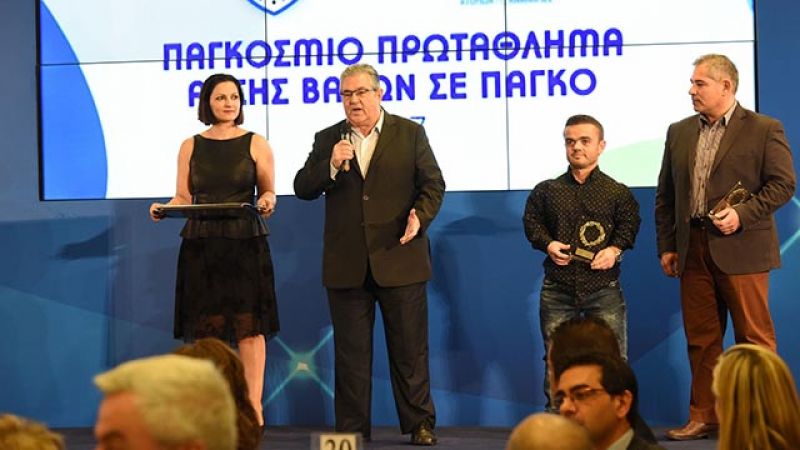Βραβεύτηκε για το χάλκινο μετάλλιο που κατέκτησε ο Ξηρομερίτης Παραολυμπιονίκης Δημήτρης Μπακοχρήστος (video)