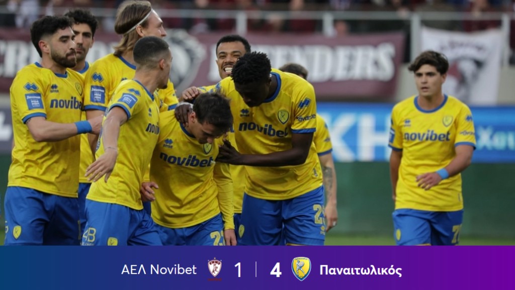 ΑΕΛ Novibet - Παναιτωλικός 1-4