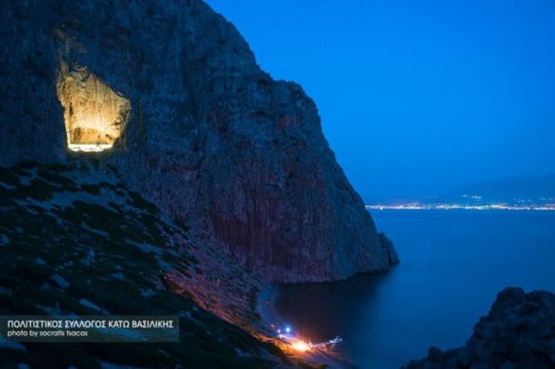 Φωταγώγηση του σπηλαίου Αγίου Νικολάου Βαράσοβας μετά από 200 χρόνια!