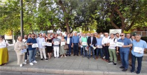 Συγκέντρωση διαμαρτυρίας των Προέδρων Ενώσεων Μελών της ΠΟΦΕΕ στο Σύνταγμα