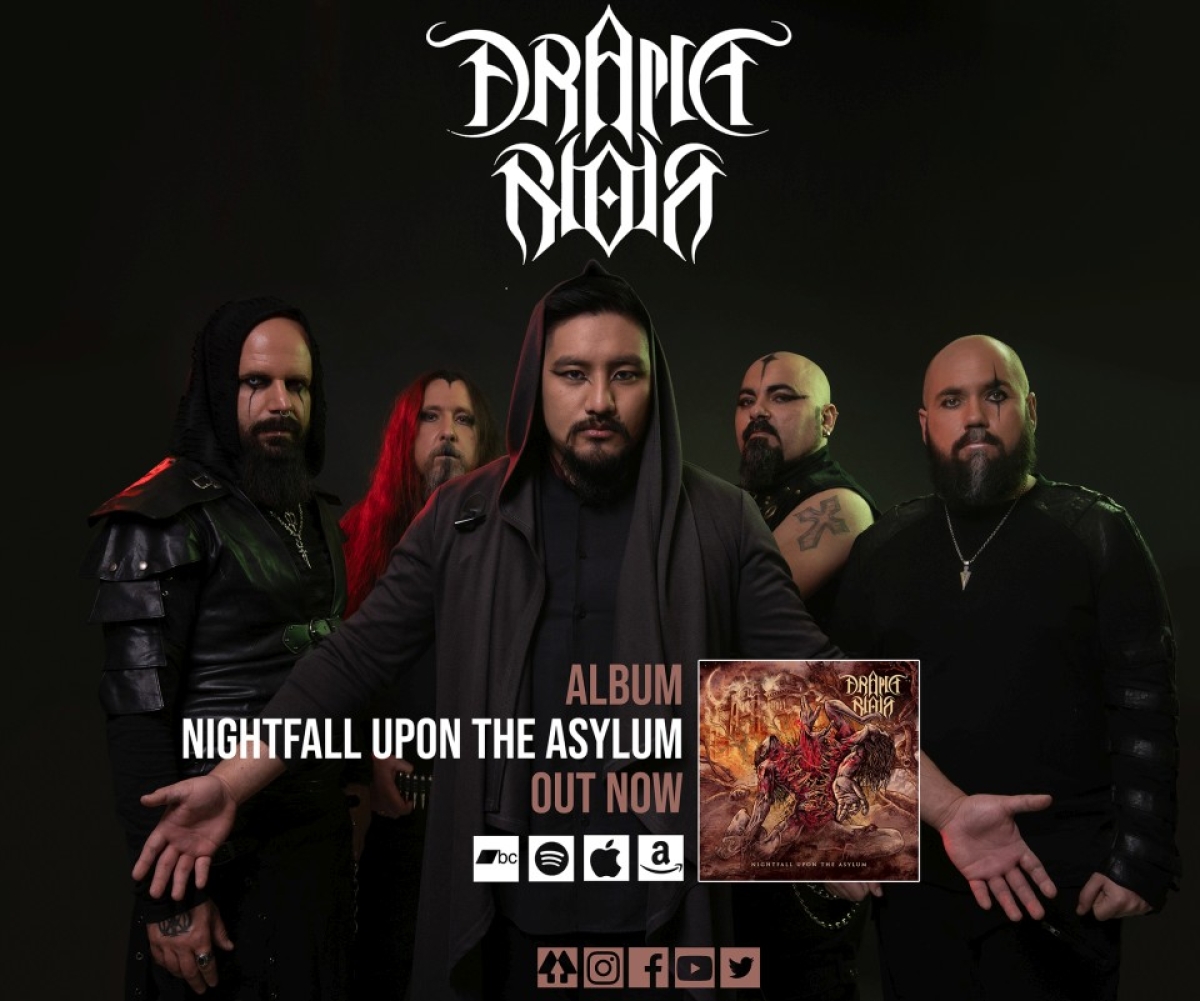 DRAMA NOIR – single “Nightfall Upon The Asylum” από το ομώνυμο άλμπουμ