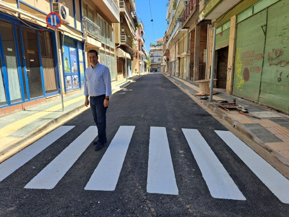 Αγρίνιο: Δίνονται στην κυκλοφορία οι οδοί 11ης Ιουνίου και Γαλάνη