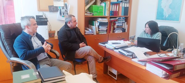 Συνάντηση του Εμποροβιομηχανικού Μεσολογγίου με την προϊστάμενη της Εφορείας Αρχαιοτήτων