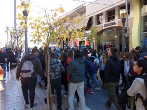 Πορεία μαθητών στο Αγρίνιο για τον Γρηγορόπουλο