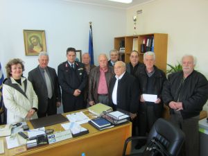 Εθιμοτυπική επίσκεψη του Διοικητικού Συμβουλίου του Συνδέσμου Αποστράτων της Ελληνικής Αστυνομίας και πρώην Χωροφυλακής Νομού Αχαΐας στη Γενική Περιφερειακή Αστυνομική Διεύθυνση