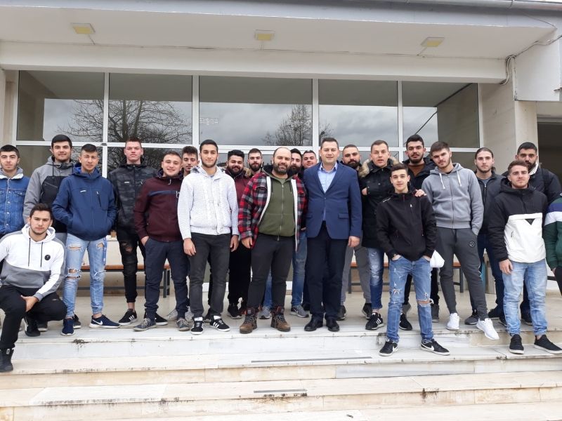 Την Γαλακτοκομική Σχολή Ιωαννίνων επισκέφτηκε ο Αντιπεριφερειάρχης Αγροτικής Ανάπτυξης Θ. Βασιλόπουλος