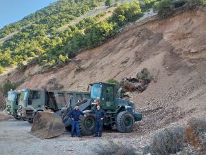 Η ΜΟΜΚΑ συνεχίζει την αποκατάσταση του δρόμου Πέρκου – Περίστας