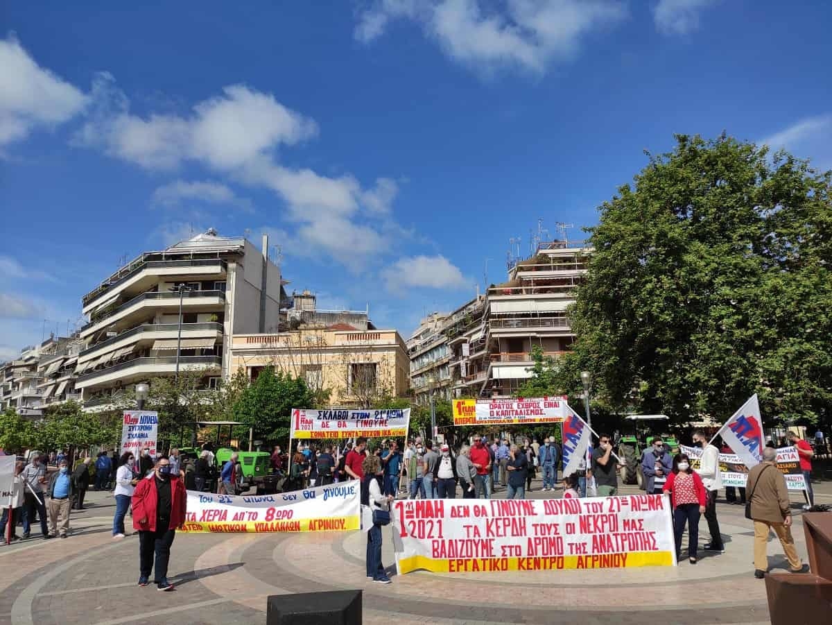 Διακοπή εργασιών τις ώρες αιχμής του καύσωνα ζητά το Ε.Κ. Αγρινίου- Καταγγελία για τα εργοτάξια της Αμβρακίας οδού