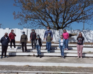 Εθελοντική δράση καθαρισμού στο μνημείο των εκτελεσθέντων στα Καλύβια Αγρινίου