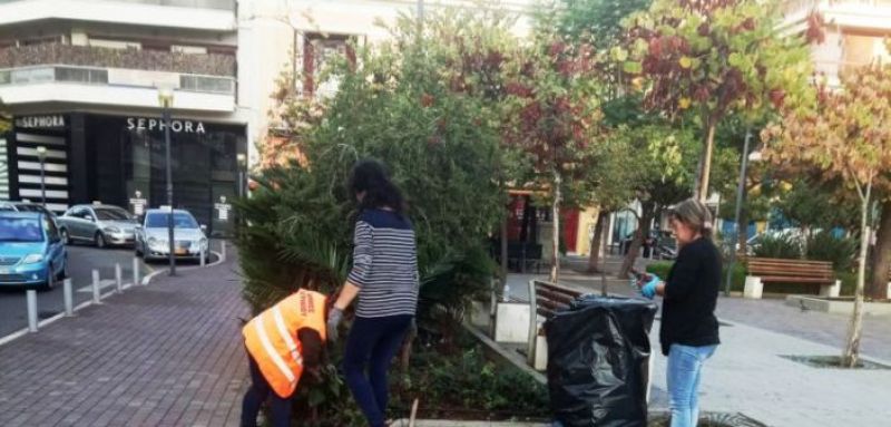 Οι «κηπουρίνες» της υπηρεσίας πρασίνου