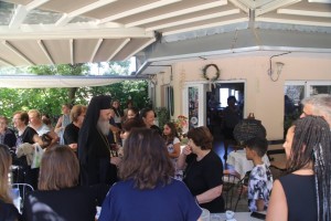 Ο Μητροπολίτης Ιερόθεος στην Αράχωβα Ναυπακτίας