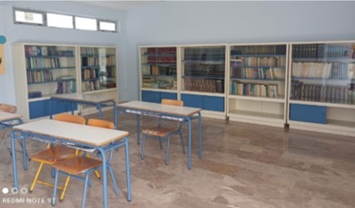 ΓΕΛ Παναιτωλίου: Ευχαριστεί όσους συνέδραμαν στην διαμόρφωση της σχολικής βιβλιοθήκης