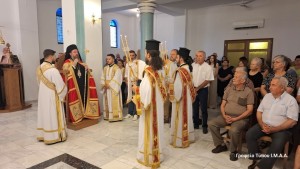 Η εορτή της Αγίας Μαρίνας στην Ι. Μ. Αιτωλοακαρνανίας