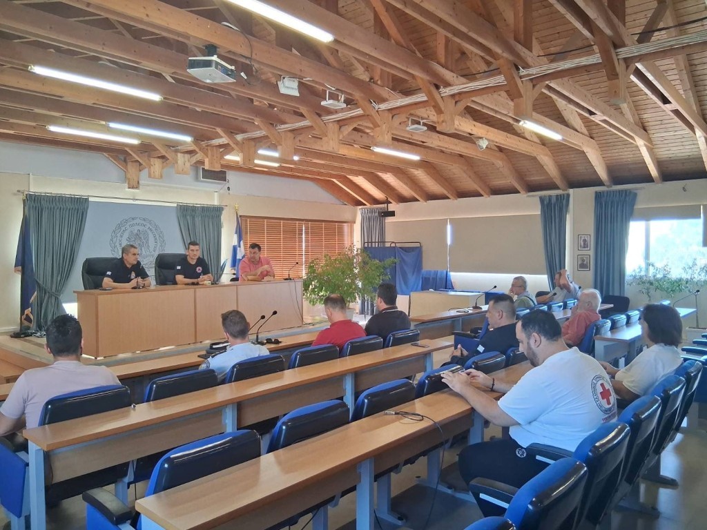 Συνεδρίαση Τοπικού Επιχειρησιακού Συντονιστικού Οργάνου Πολιτικής Προστασίας (ΤΕΣΟΠΠ) Δήμου Ιερής Πόλης Μεσολογγίου