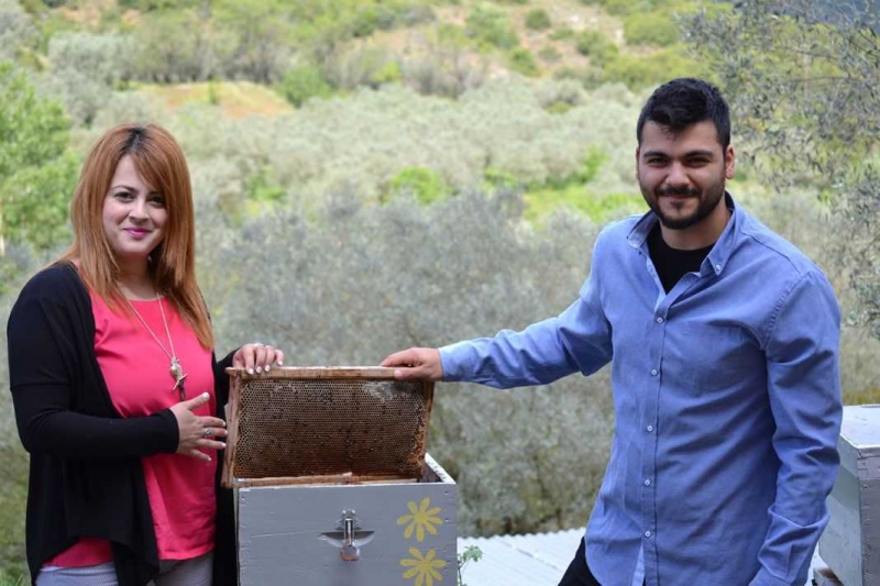 Ισμήνη και Γιώργος Χαλιμούρδας: Έχουμε μεγαλώσει μέσα στο μέλι (ΦΩΤΟ)