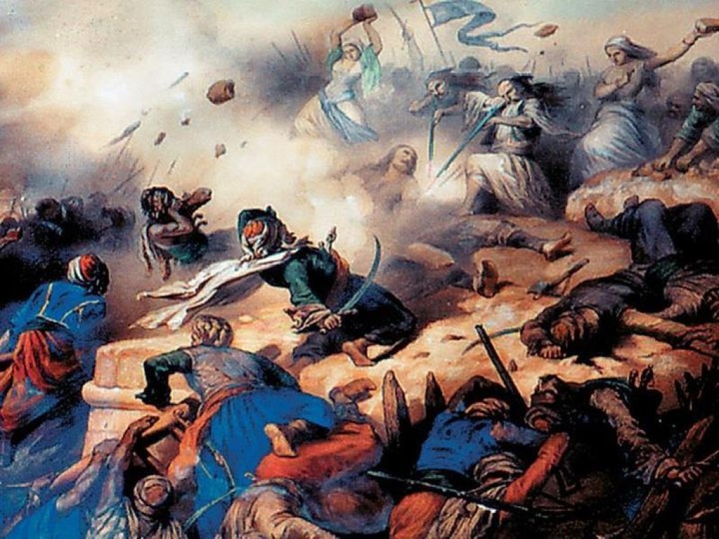 Ο Αλμυρός Σταυρός της Λευτεριάς που Ύψωσε την Ηρωική Έξοδο του Μεσολογγίου 1822 – 1826