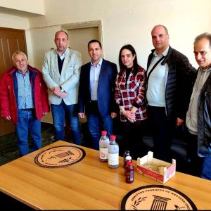 Συνάντηση του Αντιπεριφερειάρχη Αγροτικής Ανάπτυξης Κωνσταντίνου Μητρόπουλου με επιχειρηματική αποστολή από τη Σερβία