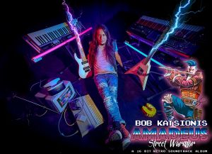 BOB KATSIONIS – νέο άλμπουμ “Amadeus Street Warrior” - A 16-bit retro soundtrack album