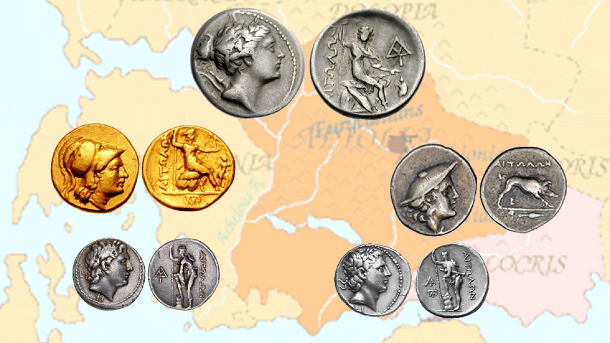 Κατάλογος  αιτωλικών νομισμάτων  279 -168 π.Χ.