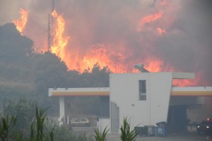 Έτσι φαίνονται από το διάστημα οι φωτιές: Καπνοί σκεπάζουν το Ιόνιο