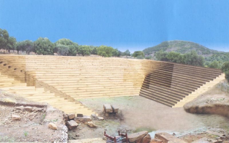 Αρχαίο θέατρο Καλυδώνας