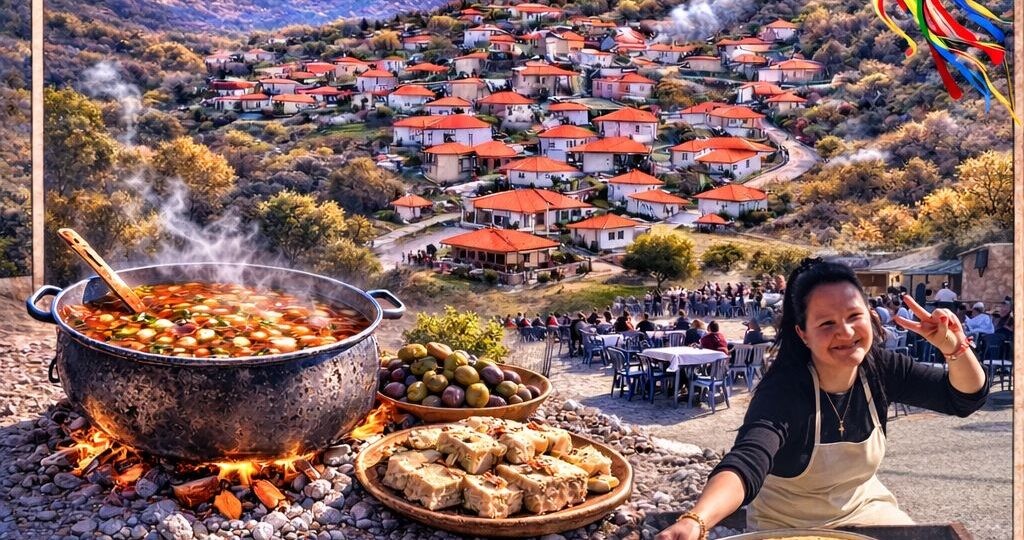 Κούλουμα στο Άνω Κεράσοβο Αγρίνιου με σαρακοστιανά εδέσματα και μουσική (Κ.Δευ 23/2/2026 1:00 πμ)