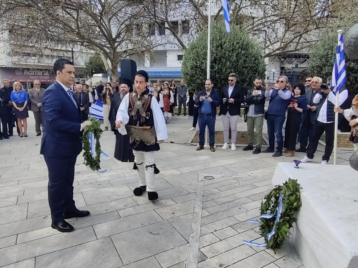 Ο Δήμος Αγρινίου στον εορτασμό της 25ης Μαρτίου