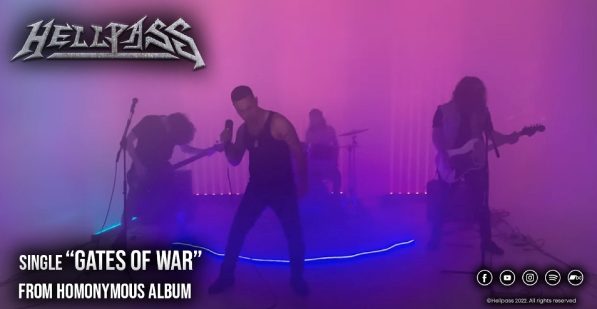 HELLPASS – νέο official music video για το single “Gates of War” από το ομώνυμο άλμπουμ