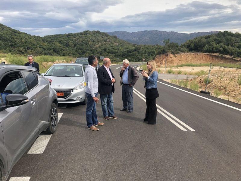 Παρελήφθη και διοικητικά το έργο Κουβαράς – Φυτείες με επίσκεψη Σταρακά