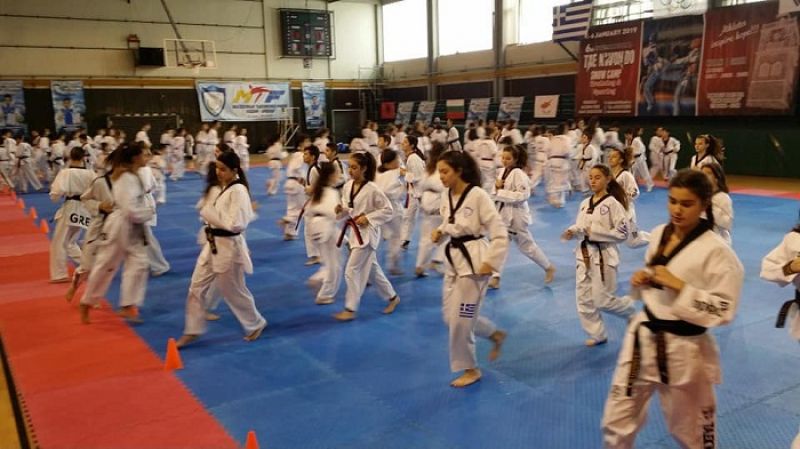 Ο Τίτορμος στο 6o Snow Camp TAE KWON DO στην Κοζάνη