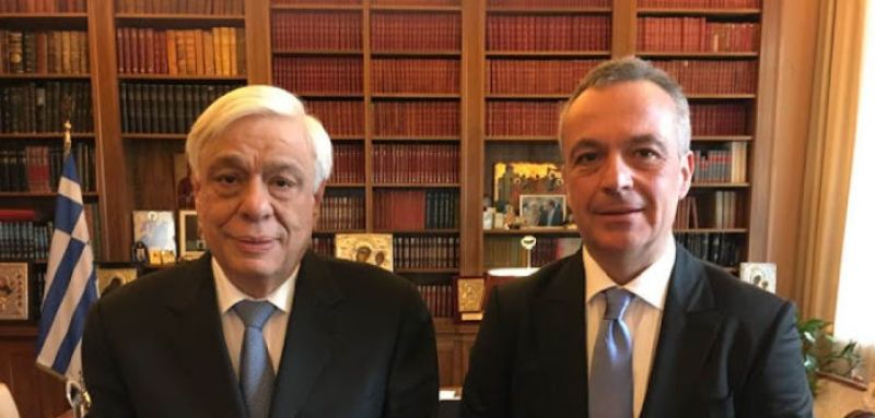 Αστακιώτης επιχειρηματίας επισκέφθηκε τον Πρόεδρο της Δημοκρατίας Προκόπη Παυλόπουλο