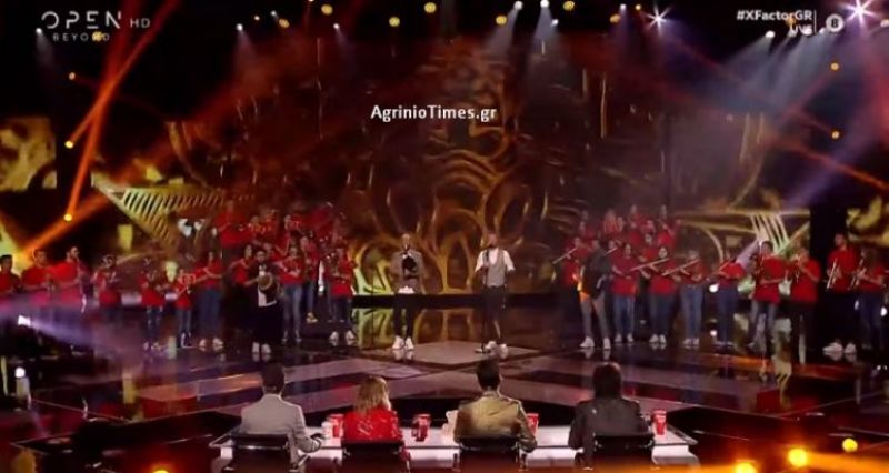 Factor»: Η «Agrinio Band» και ο Βασίλης Κονίδας με τους «Άνω – Κάτω»! (Βίντεο – Φωτό)