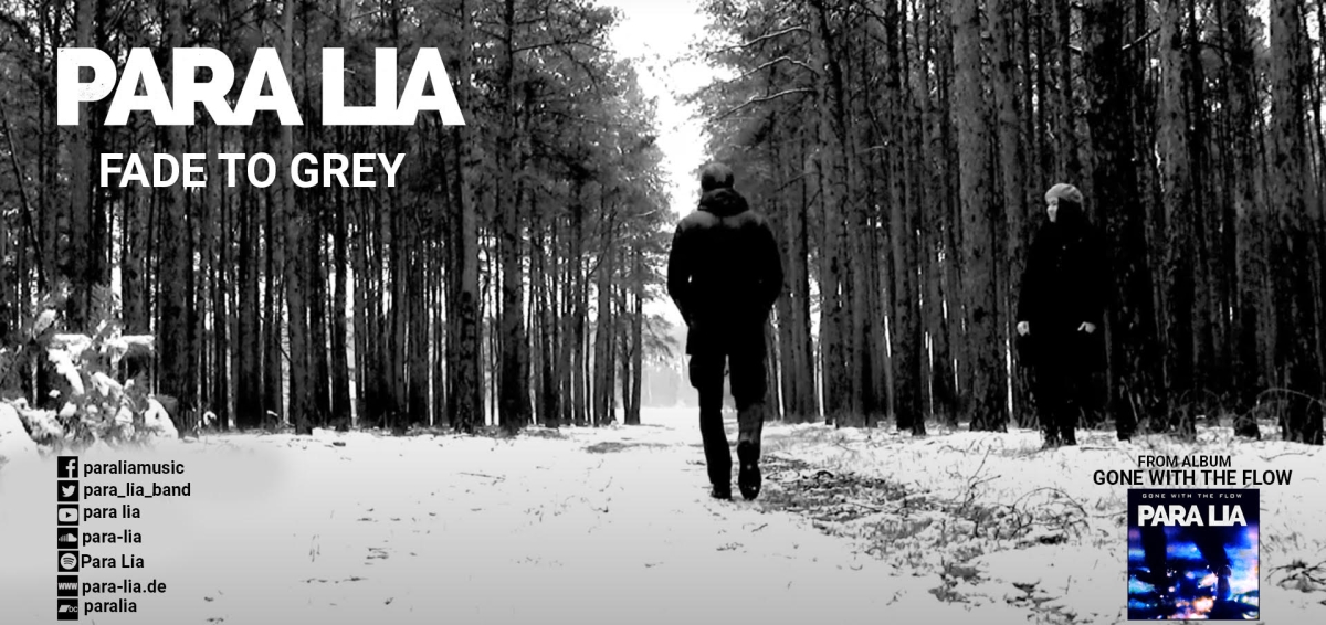 PARA LIA – single “Fade to grey” από το άλμπουμ “Gone With The Flow”