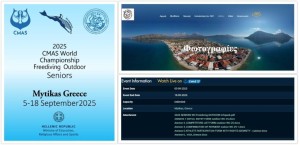 Η αντίστροφη μέτρηση για το Παγκόσμιο Πρωτάθλημα Ελεύθερης Κατάδυσης στον Μύτικα ξεκίνησε!