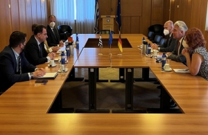 Συνάντηση Γεωργαντά με τον πρεσβευτή της Γερμανίας