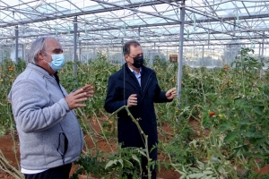 Πάνω από 400 εκατ ευρώ το νέο Μέτρο για τις Βιολογικές Καλλιέργειες που εξήγγειλε ο Σπήλιος Λιβανός - Αγρόκτημα στη Ραφήνα επισκέφθηκε ο ΥΠΑΑΤ, συνοδευόμενος από τον υφυπουργό Γιάννη Οικονόμου και τον ΓΓ Κ. Μπαγινέτα