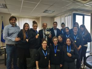 Την πρωταθλήτρια ομάδα Νέων Γυναικών της ΝΕΠ υποδέχθηκε ο Περιφερειάρχης Απόστολος Κατσιφάρας