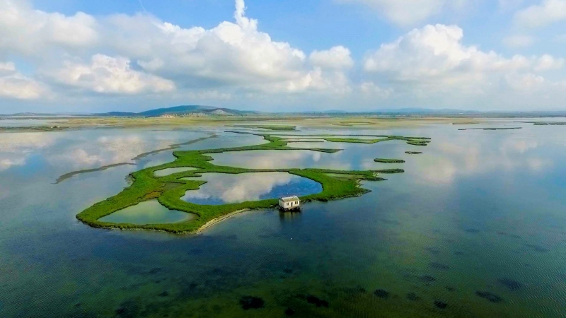 Υδροβιότοπος Λούρου στην Αιτωλοακαρνανία (βίντεο)