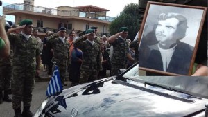 Επιμνημόσυνη δέηση στον Άγιο Δημήτριο Παραβόλας για τον ήρωα καταδρομέα της Κύπρου Αιμίλιο Μανιά