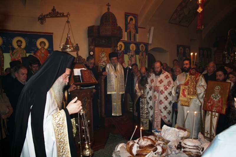 Εορτασμός του τοπικού Αγίου Βλασίου του Ακαρνάνος στα Σκλάβαινα Βόνιτσας