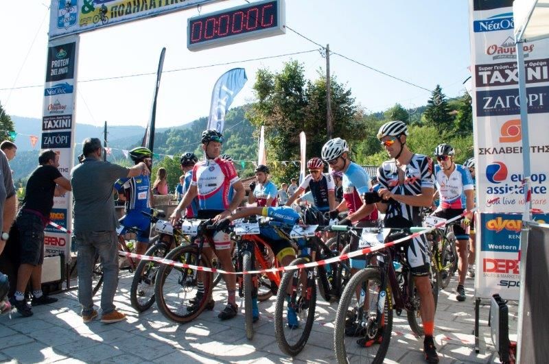 Πρωταθλητές  Marathon ορεινής ποδηλασίας 2019  ο Περικλής Ηλίας και η Κατερίνα Ελευθεριάδου