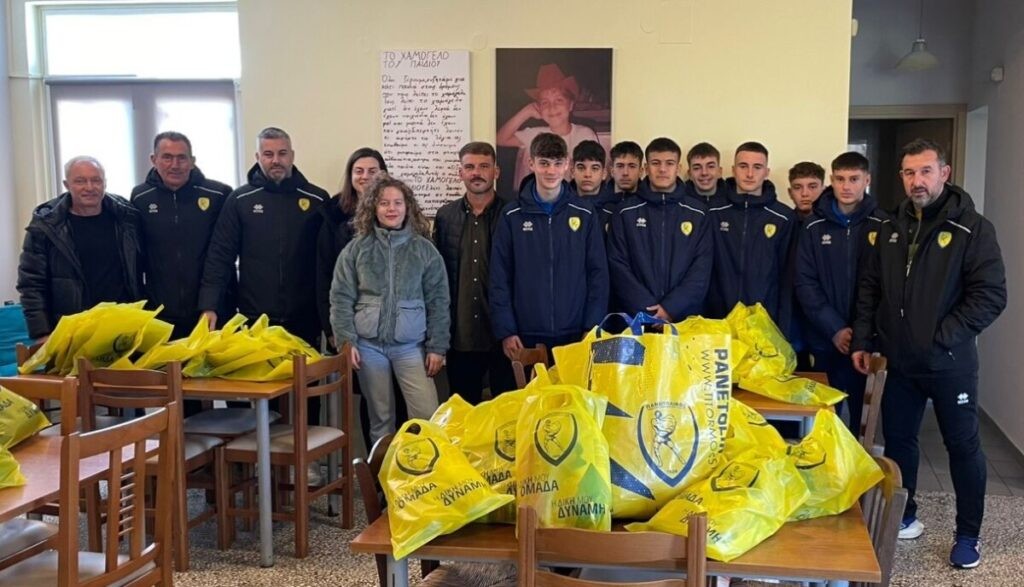 «Το Χαμόγελο του Παιδιού» επισκέφθηκαν οι υποδομές του Παναιτωλικού